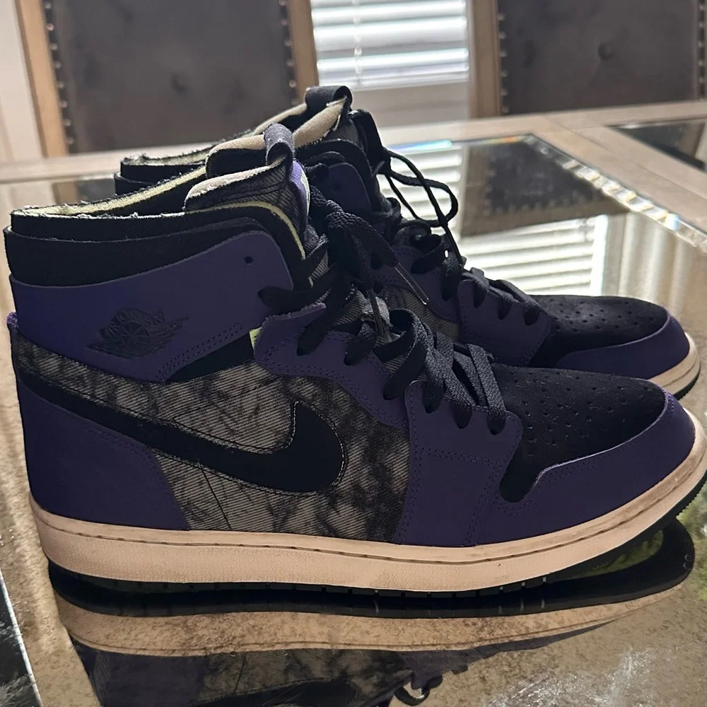 Jordan Athletic Shoes - Purple and Black